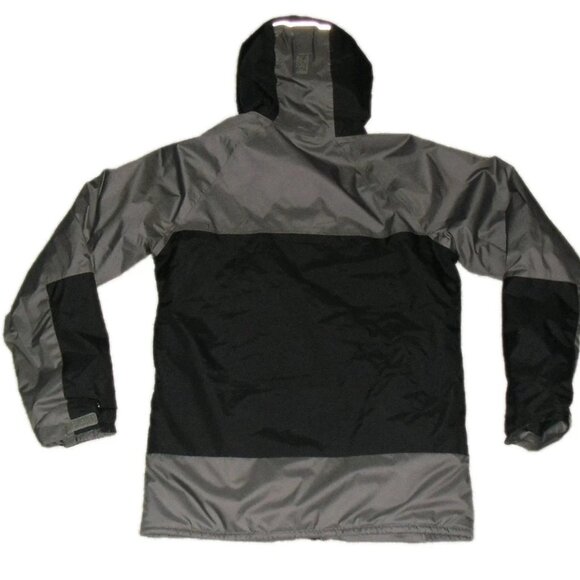 Columbia Winter Full Zip Coat Jacket Youth Kids Boys Sz. XL Black Grey - Picture 2 of 5